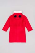Дитячий халат zippy колір червоний (3688162)