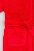 Дитячий халат zippy колір червоний (3688162)