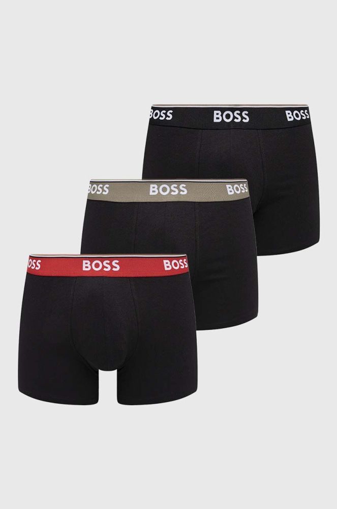 Боксери BOSS 3-pack чоловічі колір барвистий (3287906)