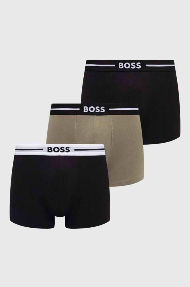 Боксери BOSS 3-pack чоловічі колір барвистий (3351256)