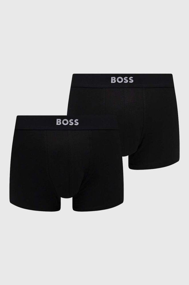 Боксери BOSS 2-pack чоловічі колір чорний (3353844)