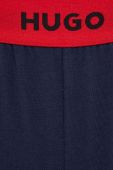 Піжамні штани HUGO чоловічі однотонна колір блакитний