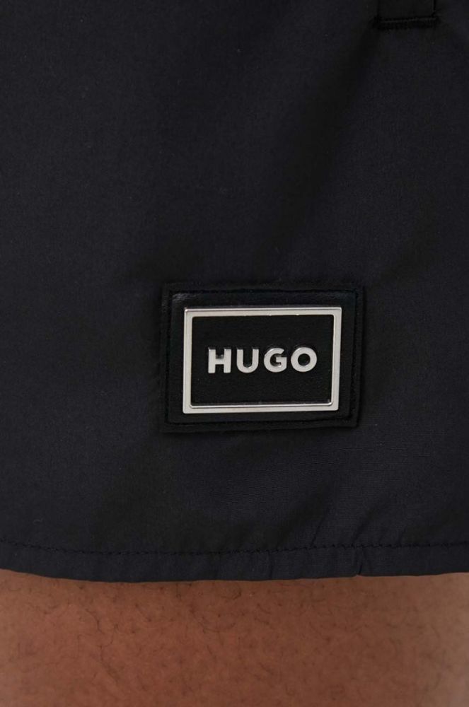 Купальні шорти HUGO колір чорний (3383127) фото 4