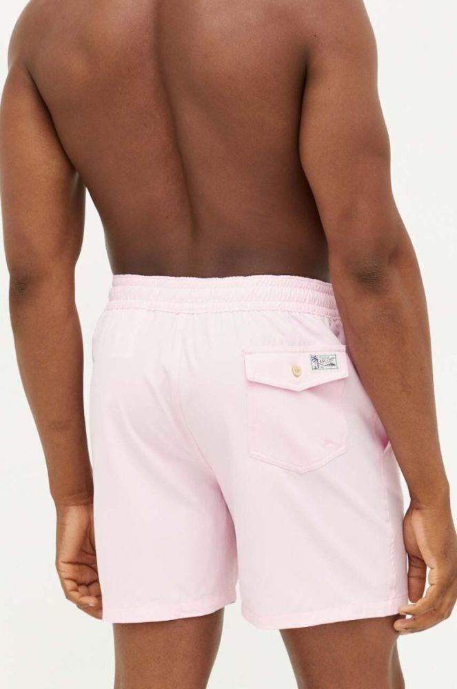 Купальні шорти Polo Ralph Lauren колір рожевий (3302586) фото 3
