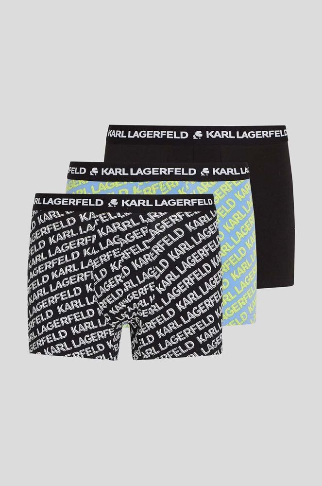 Боксери Karl Lagerfeld 3-pack чоловічі колір барвистий (3348366)