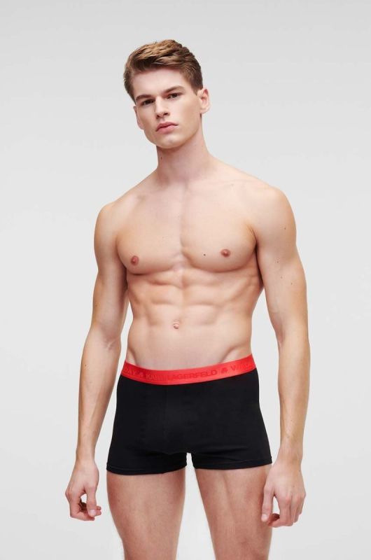 Боксери Karl Lagerfeld 7-pack чоловічі колір чорний фото 2