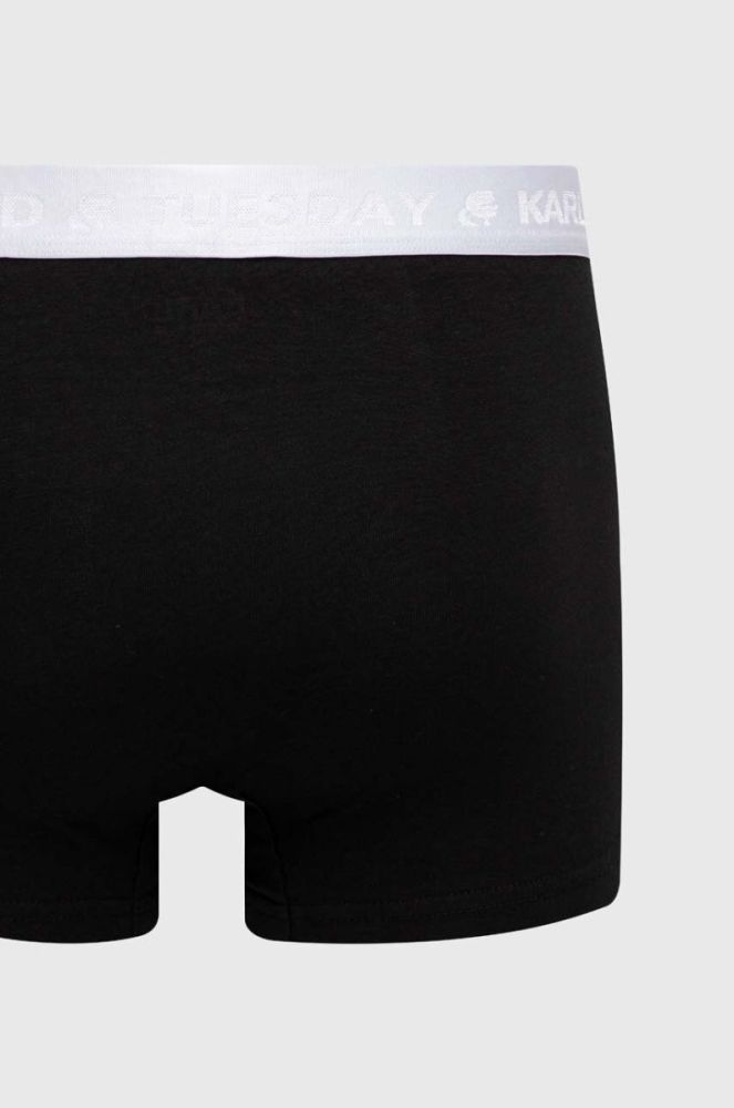 Боксери Karl Lagerfeld 7-pack чоловічі колір чорний фото 11
