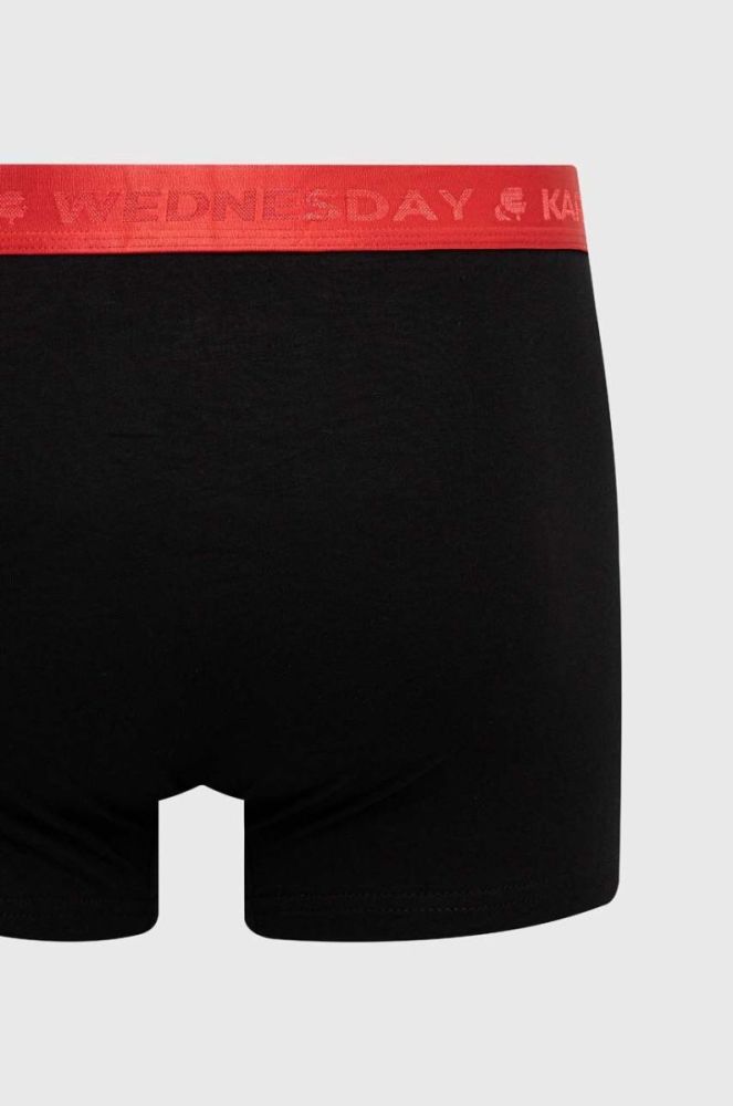 Боксери Karl Lagerfeld 7-pack чоловічі колір чорний фото 12
