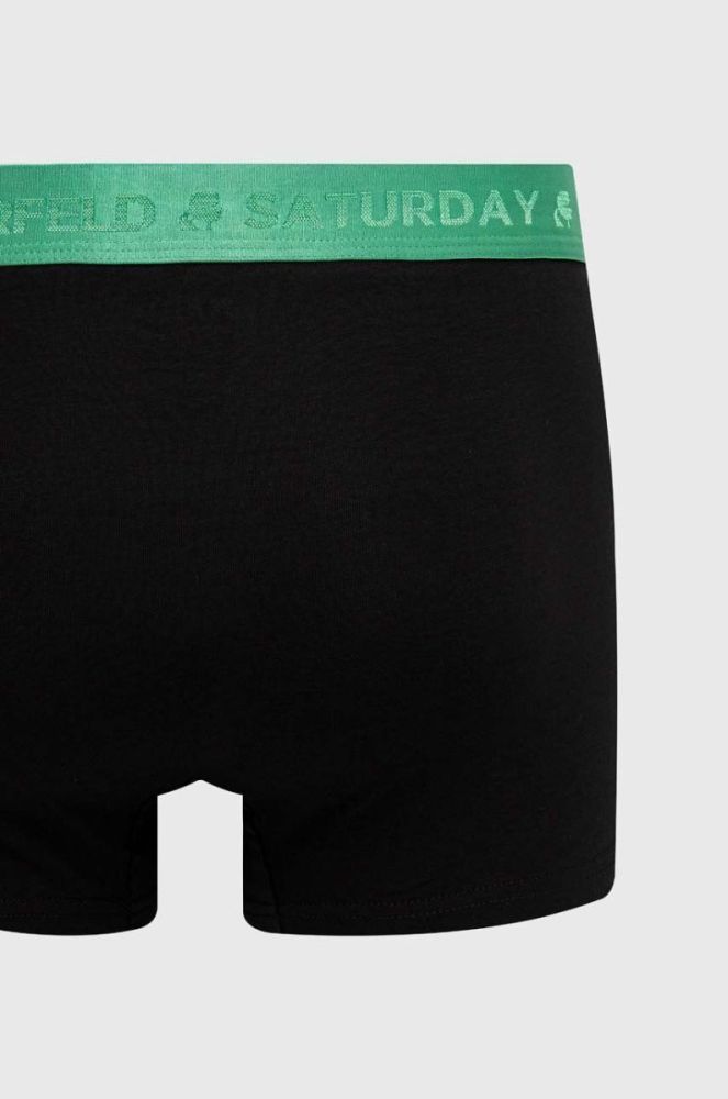 Боксери Karl Lagerfeld 7-pack чоловічі колір чорний фото 15