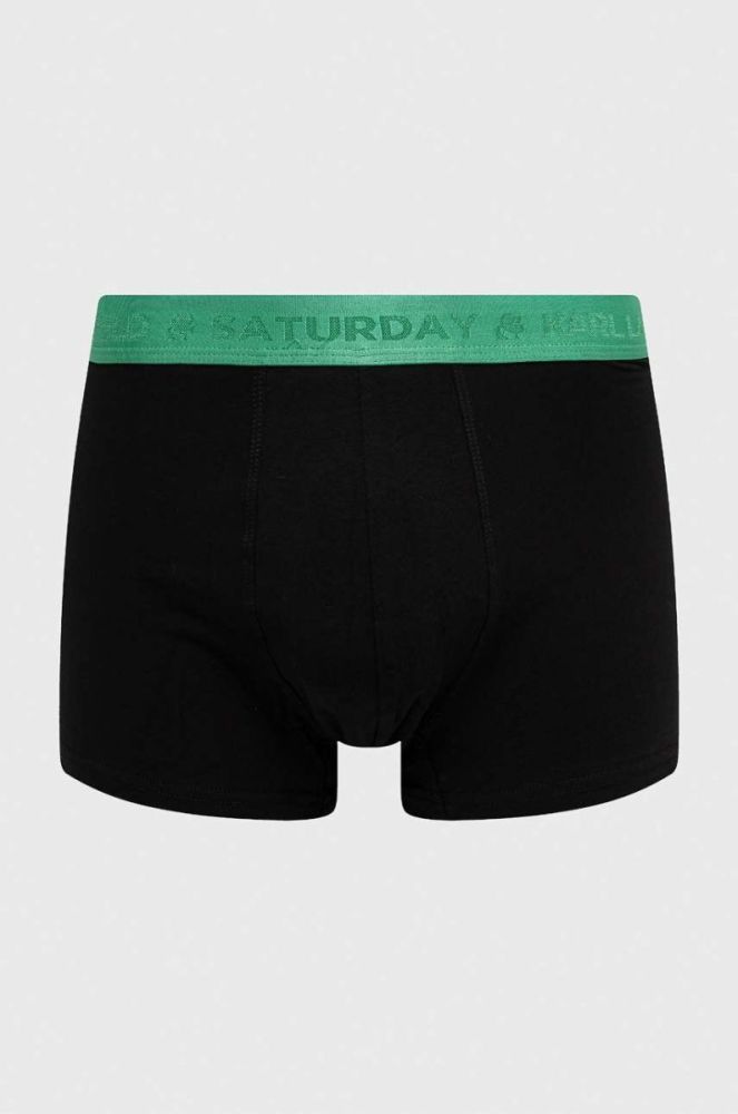 Боксери Karl Lagerfeld 7-pack чоловічі колір чорний фото 8