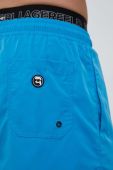 Купальні шорти Karl Lagerfeld колір блакитний (3353853)