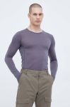 Функціональний лонгслів adidas TERREX Xperior Merino 150 колір сірий Функціональний лонгслів adidas TERREX Xperior Merino 150 колір сірий