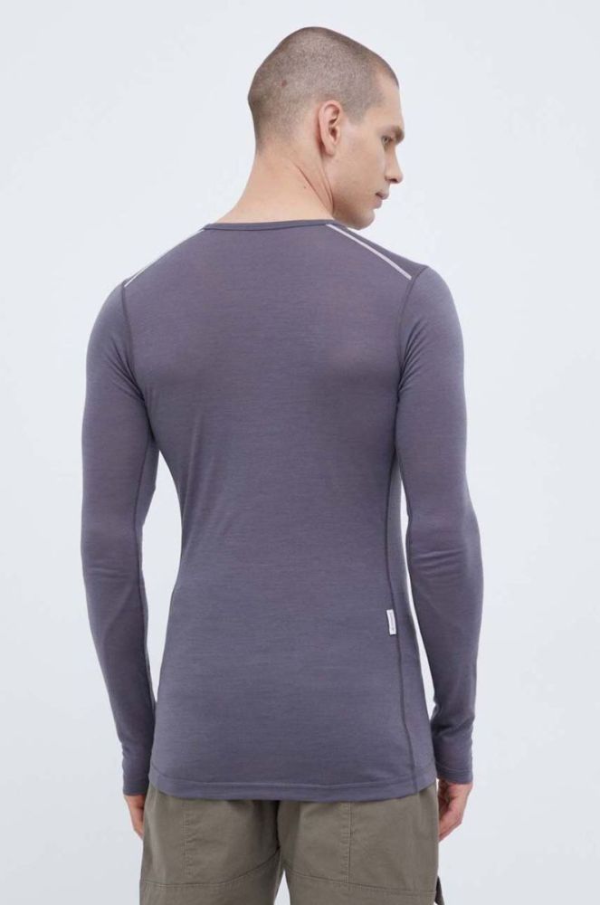 Функціональний лонгслів adidas TERREX Xperior Merino 150 колір сірий фото 3