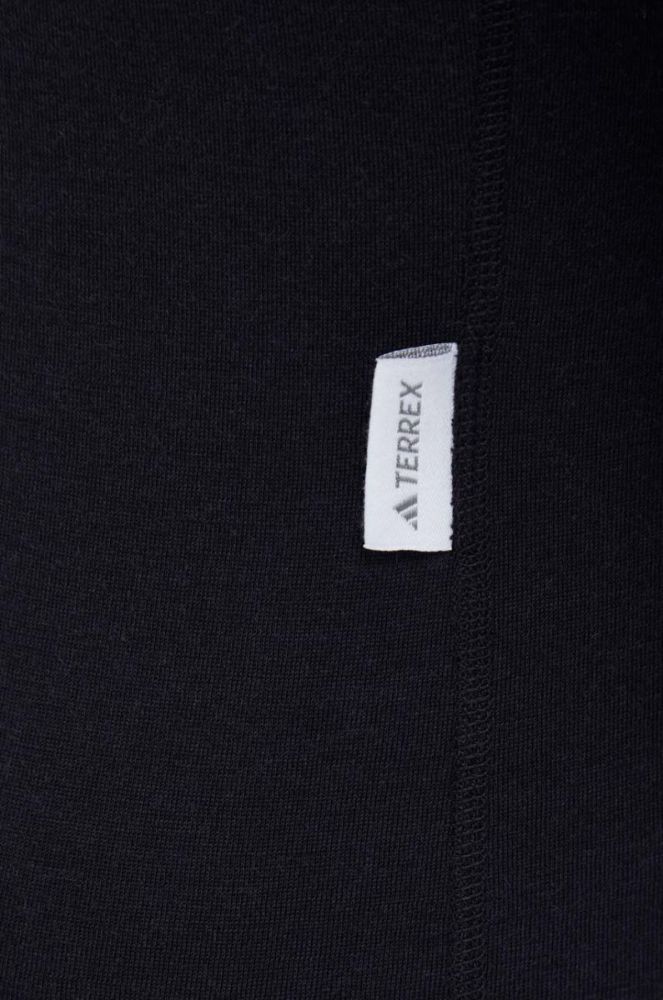Функціональний лонгслів adidas TERREX Xperior Merino 200 колір чорний (3510693) фото 4