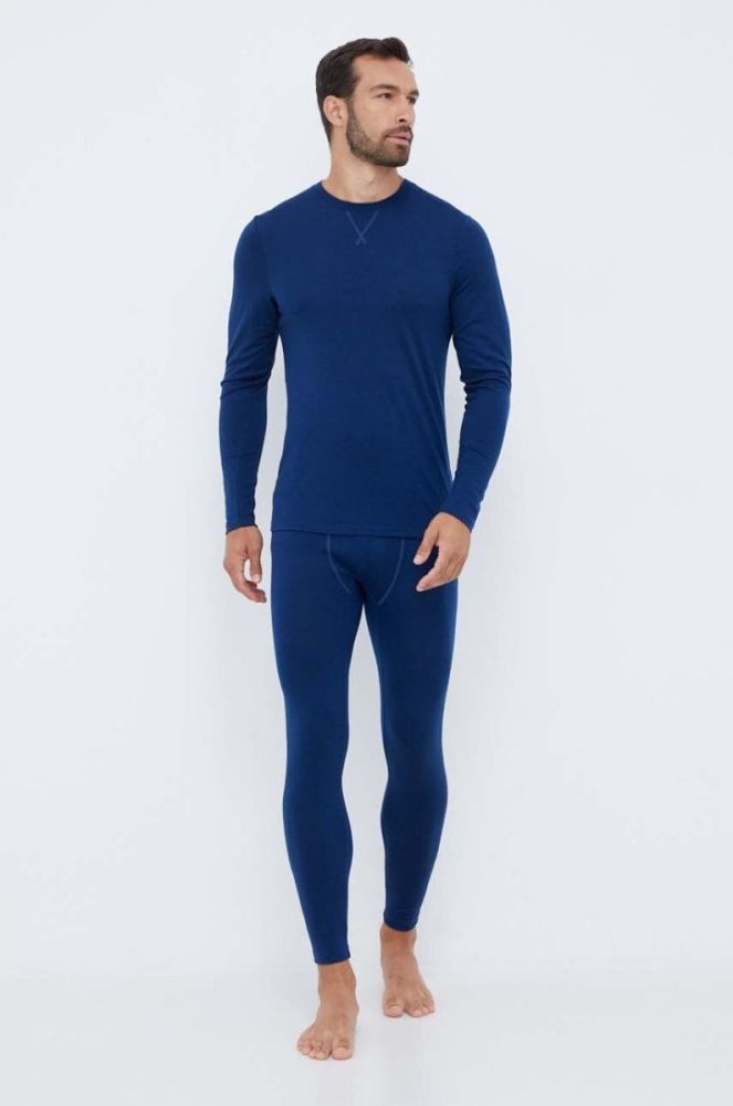 Функціональні легінси Helly Hansen Merino колір синій фото 2
