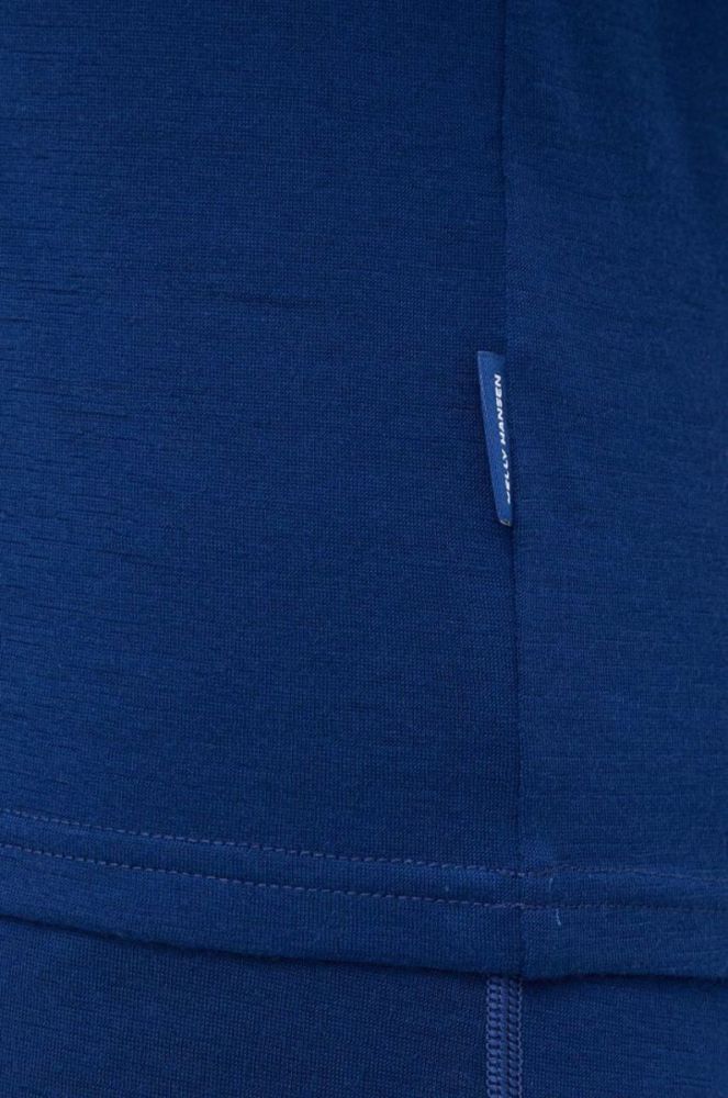 Функціональний лонгслів Helly Hansen Merino колір синій фото 5