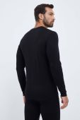 Функціональний лонгслів Helly Hansen Merino колір чорний