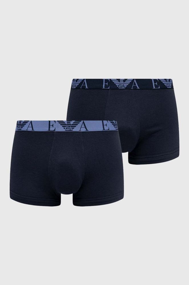 Боксери Emporio Armani Underwear 3-pack чоловічі колір синій (3316026)