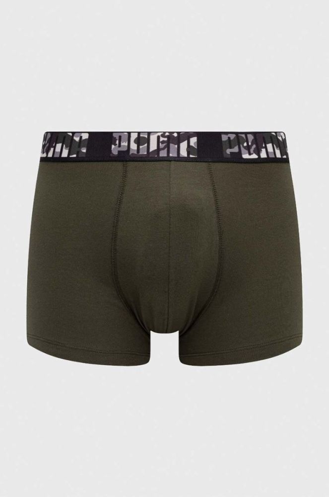 Боксери Puma 2-pack чоловічі колір зелений (3653416) фото 3