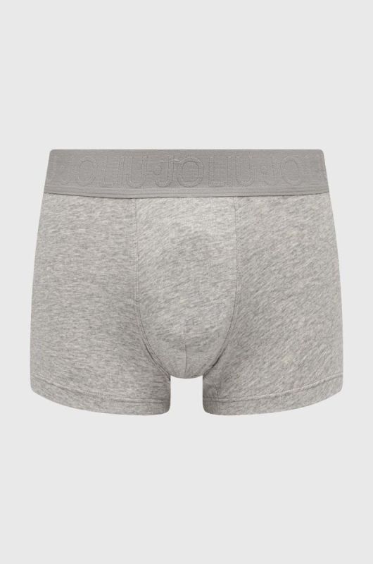 Боксери Liu Jo 2-pack чоловічі колір сірий фото 2