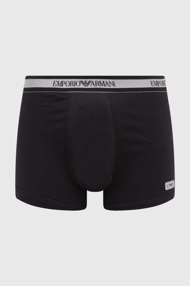 Боксери Emporio Armani Underwear чоловічі колір чорний (3514754)