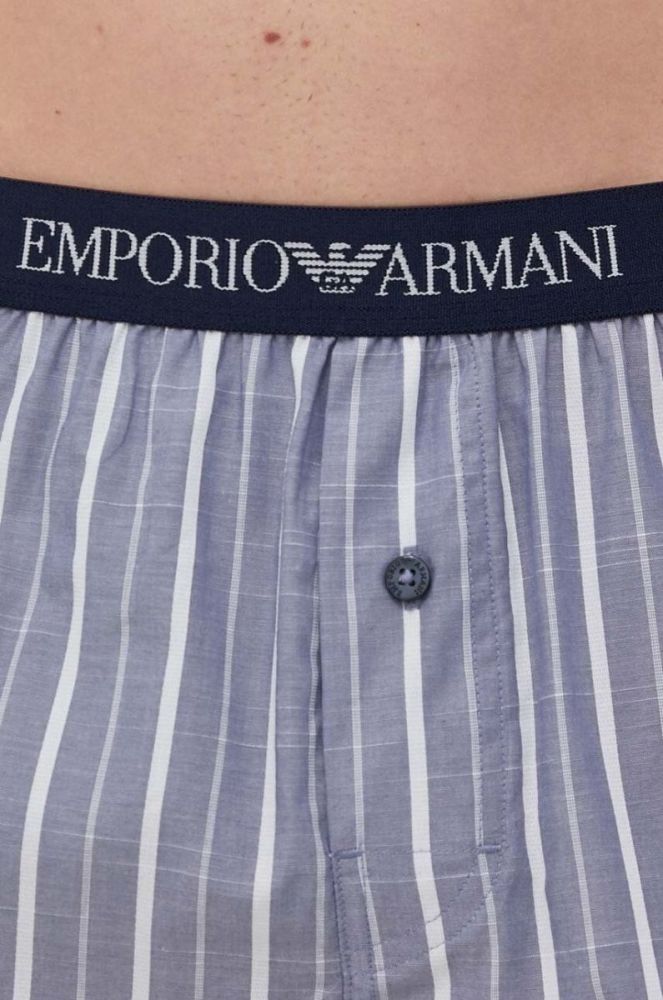 Боксери Emporio Armani Underwear чоловічі колір блакитний фото 4