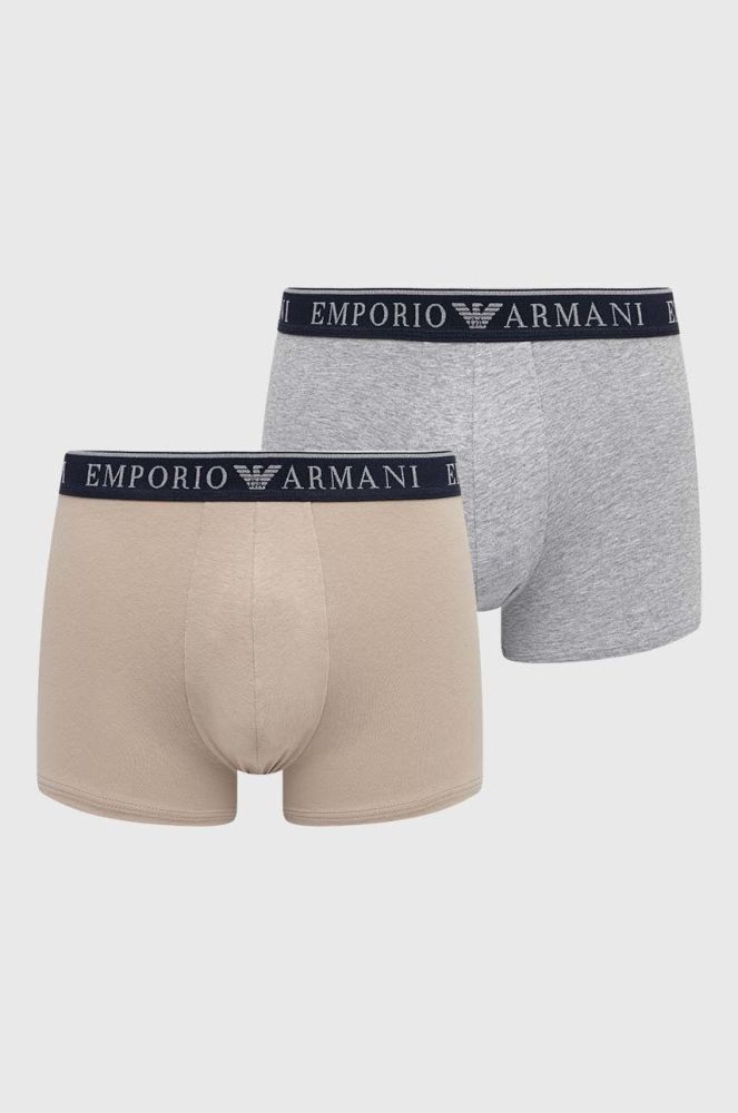 Боксери Emporio Armani Underwear 2-pack чоловічі колір барвистий (3351266)