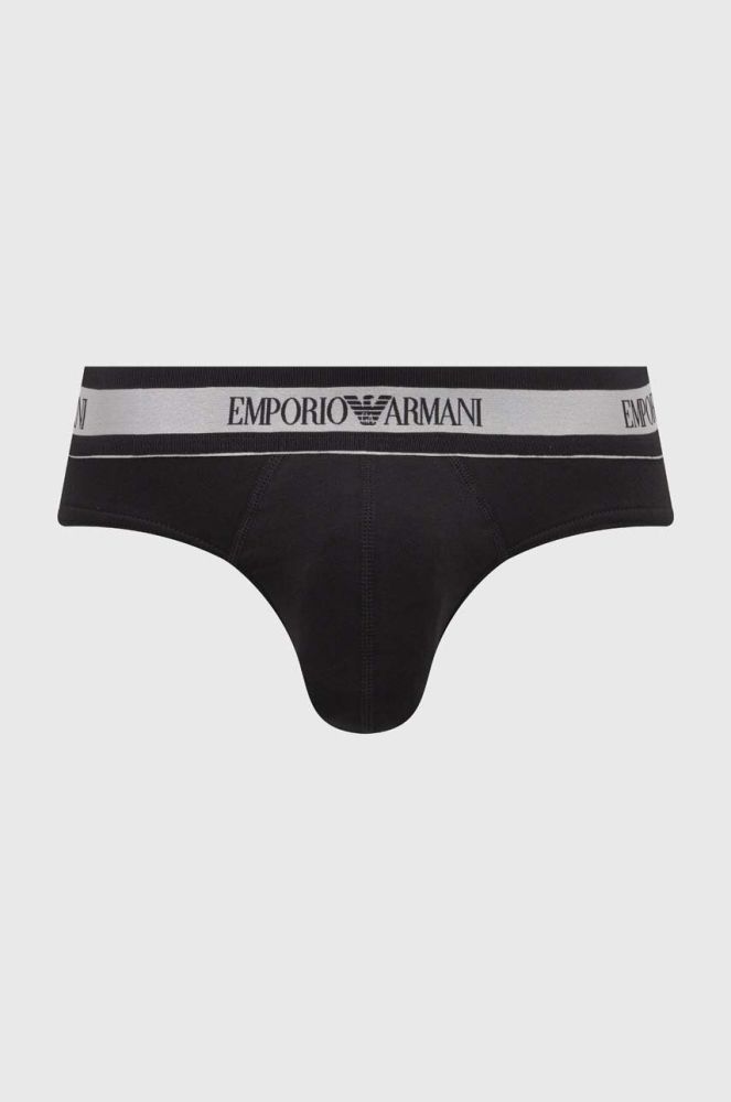 Сліпи Emporio Armani Underwear чоловічі колір чорний