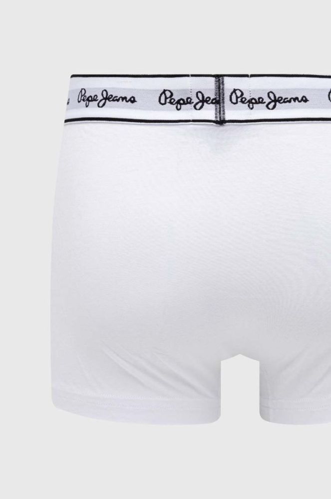 Боксери Pepe Jeans 3-pack чоловічі колір білий фото 3