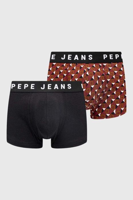 Боксери Pepe Jeans 2-pack чоловічі колір червоний (3644634)