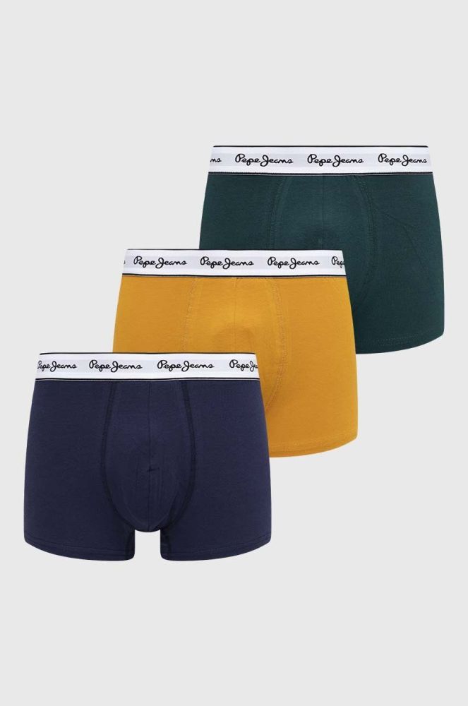 Боксери Pepe Jeans 3-pack чоловічі колір жовтий