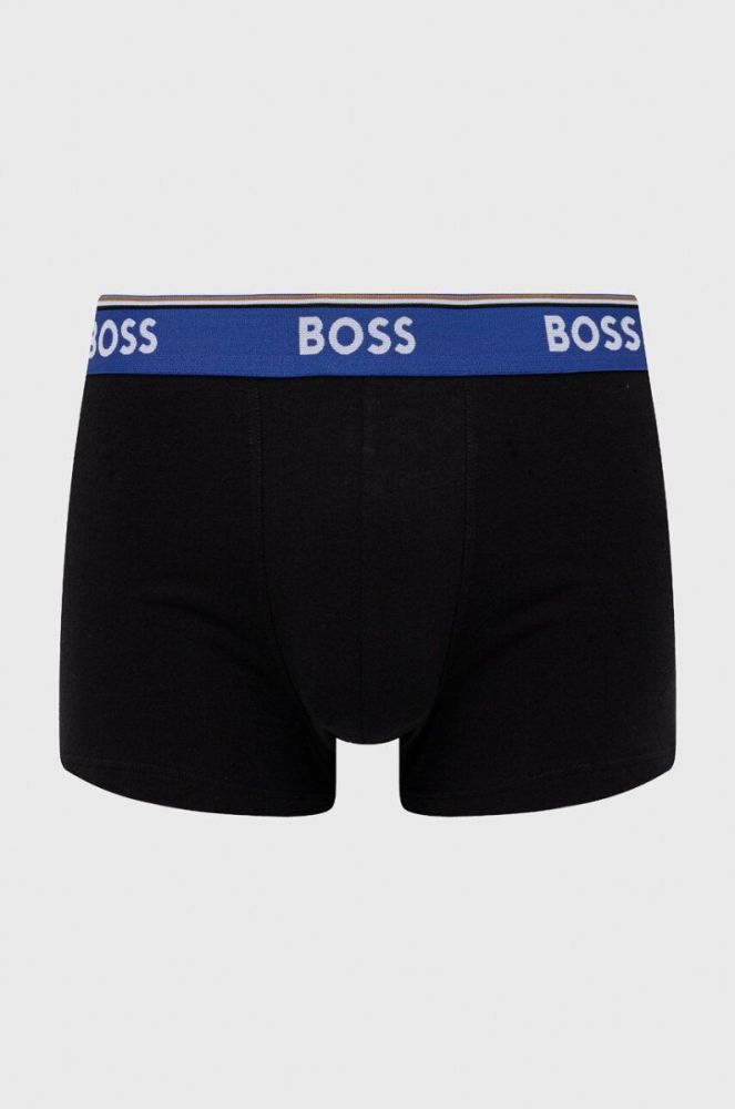 Боксери BOSS 3-pack чоловічі колір чорний (3485198) фото 2