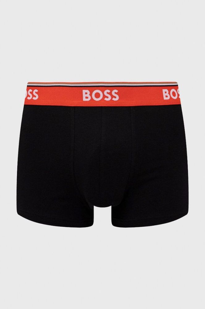 Боксери BOSS 3-pack чоловічі колір чорний (3485198) фото 3