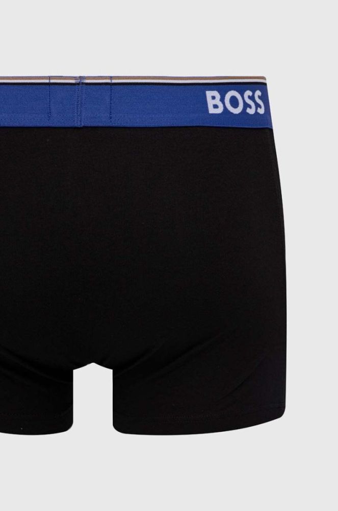 Боксери BOSS 3-pack чоловічі колір чорний (3485198) фото 5
