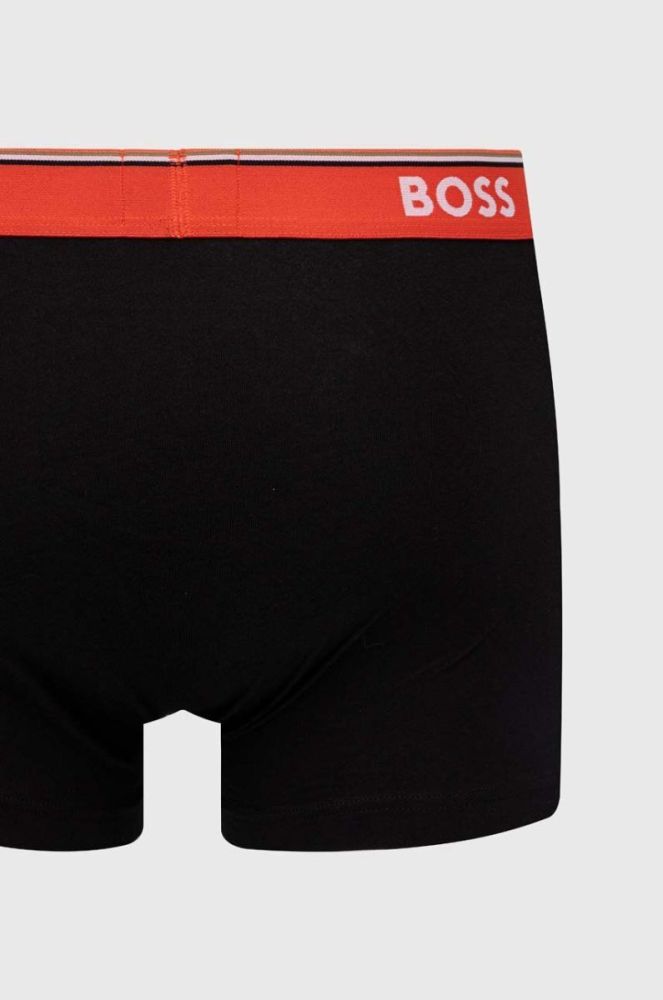 Боксери BOSS 3-pack чоловічі колір чорний (3485198) фото 6