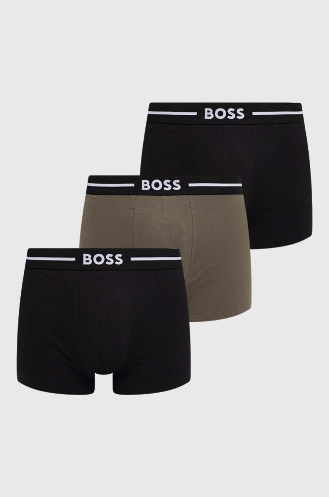 Боксери BOSS 3-pack чоловічі колір барвистий (3485219)