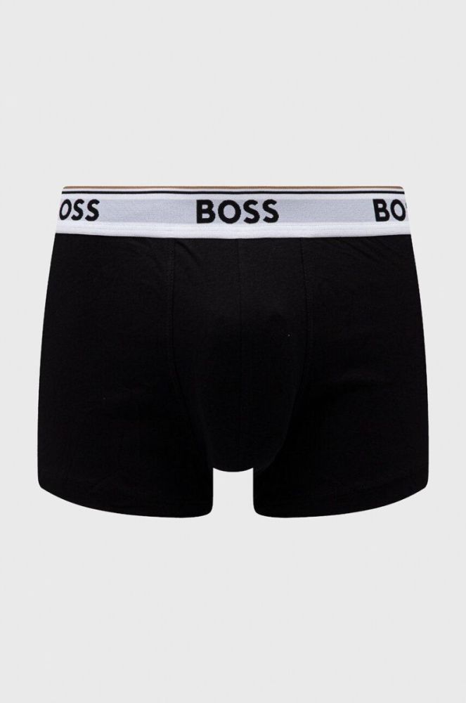 Боксери BOSS 3-pack чоловічі колір чорний (3506265) фото 2