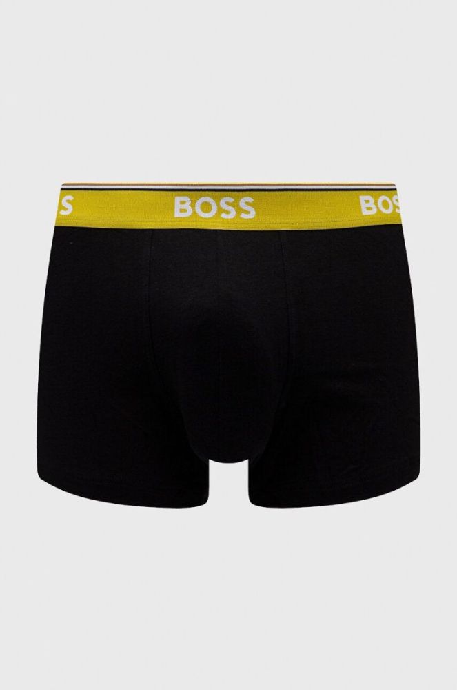 Боксери BOSS 3-pack чоловічі колір чорний (3506265) фото 4