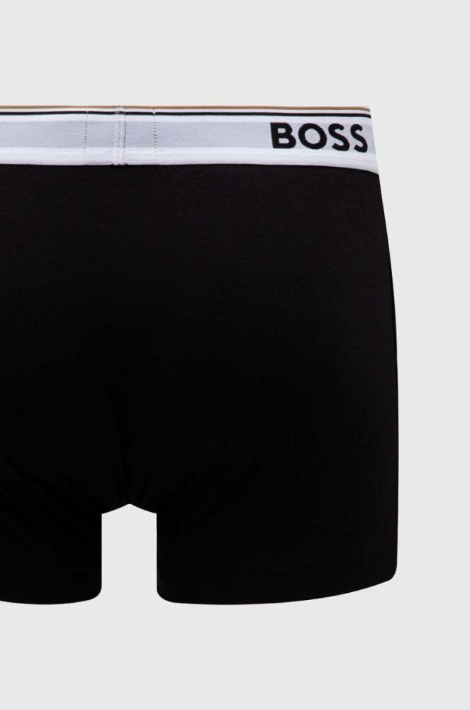 Боксери BOSS 3-pack чоловічі колір чорний (3506265) фото 5