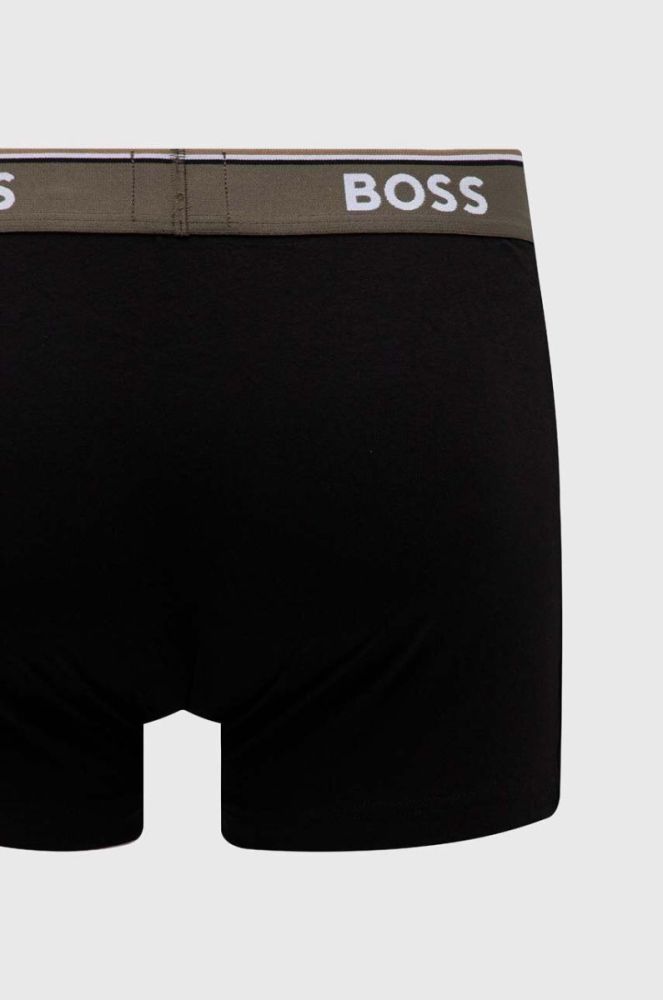Боксери BOSS 3-pack чоловічі колір чорний (3506265) фото 6