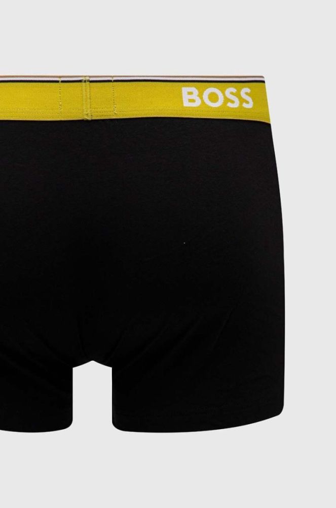 Боксери BOSS 3-pack чоловічі колір чорний (3506265) фото 7