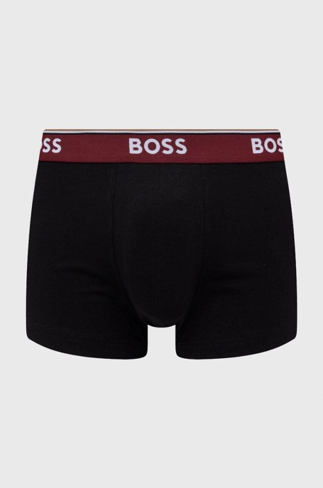 Боксери BOSS 3-pack чоловічі колір чорний (3506270) фото 2