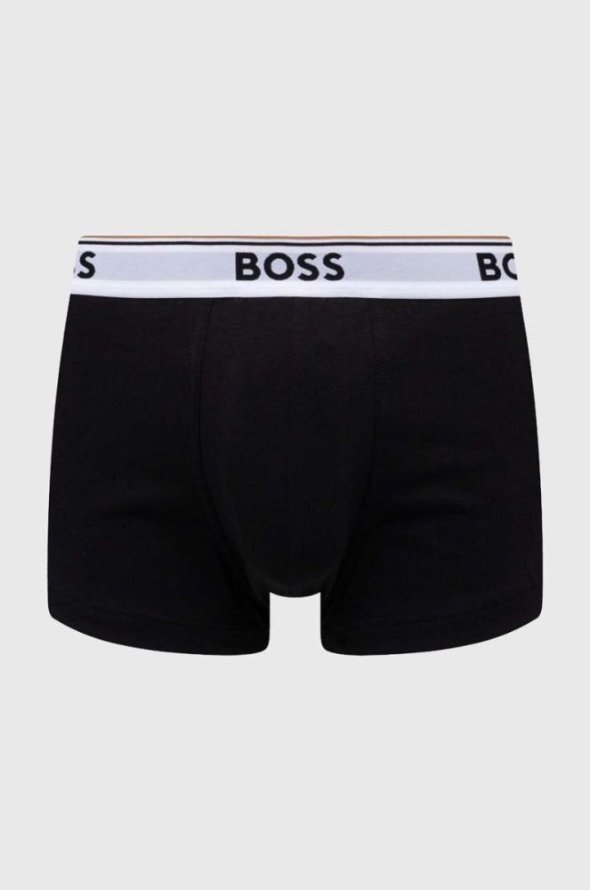 Боксери BOSS 3-pack чоловічі колір чорний (3506270) фото 3