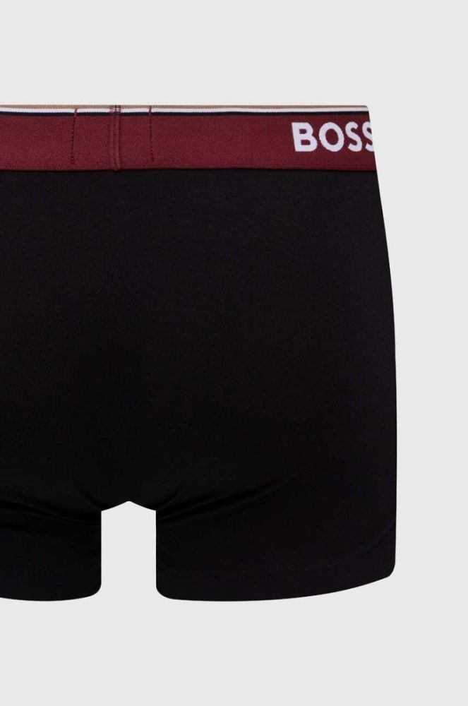 Боксери BOSS 3-pack чоловічі колір чорний (3506270) фото 5