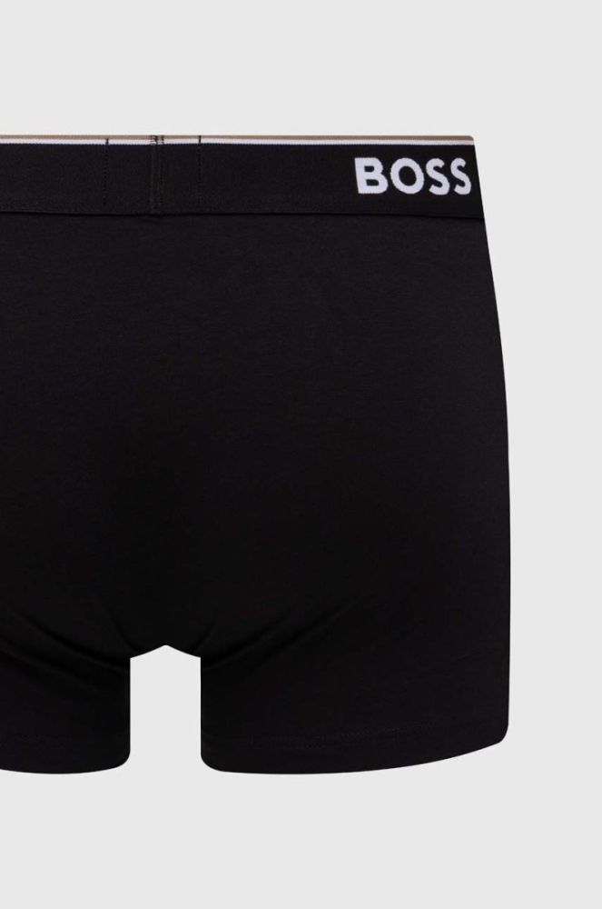 Боксери BOSS 3-pack чоловічі колір чорний (3506270) фото 7