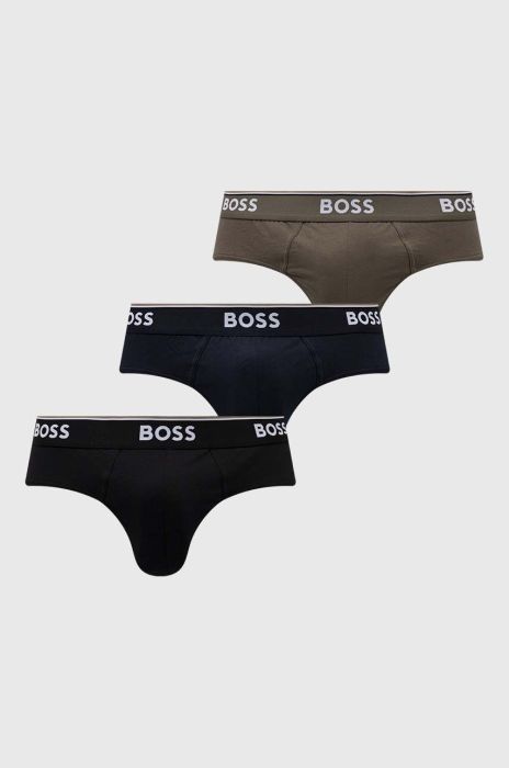 Сліпи BOSS 3-pack чоловічі колір барвистий (3485224)