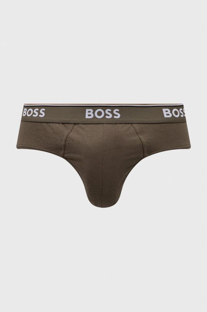 Сліпи BOSS 3-pack чоловічі колір барвистий (3485224) фото 4
