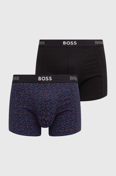 Боксери BOSS 2-pack чоловічі колір синій