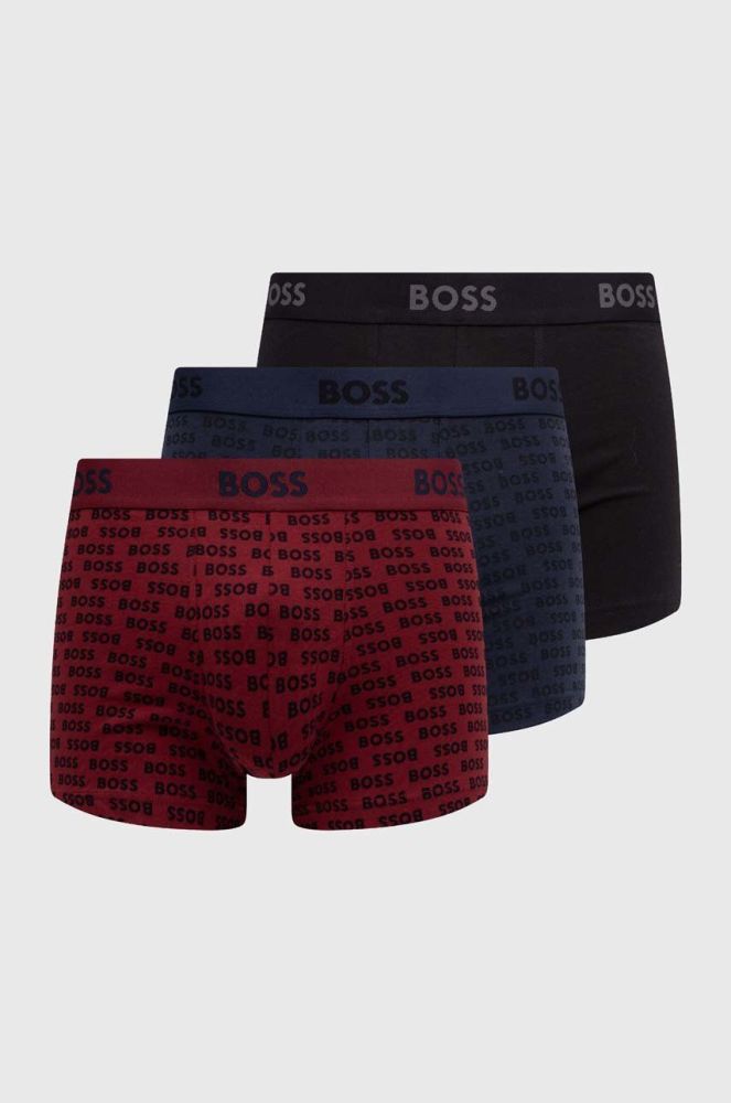 Боксери BOSS 3-pack чоловічі колір барвистий (3566840)