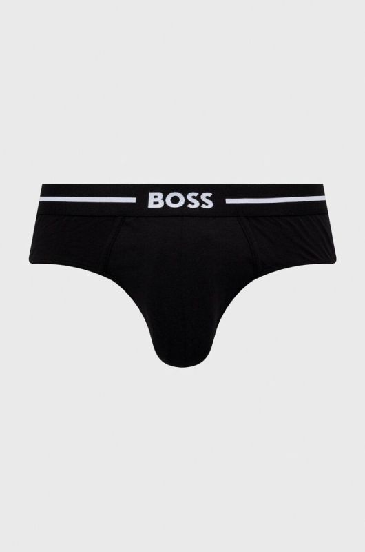 Сліпи BOSS 3-pack чоловічі колір чорний (3506285) фото 2